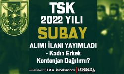 TSK 2022 Yılı Kadın Erkek Muvazzaf Subay Alımı İlanı Yayımladı! Kontenjan Dağılımı?