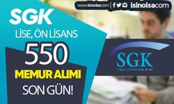 SGK 550 Memur Alımı KPSS 2022/6 Tercih Sonuçları ve Taban KPSS ?