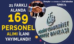 İzmir Merkez Bankası 21 Alanda 169 Personel Alımı Yapacak!