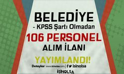 Ereğli Belediyesi KPSS siz 106 Personel Alımı İlanı Yayımlandı!