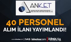 Ankara Büyükşehir Belediyesi ANKET 40 Personel Alıyor! Lise, Ön Lisans ve Lisans