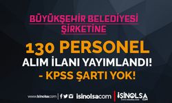 Antalya Kepez Şirket 130 İşçi Personel Alımı İlanı Yayımlandı!