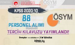 Çevre Bakanlığı KPSS 2022/10 İle 88 Personel ( Mühendis ) Alımı Kılavuzu Yayımlandı!