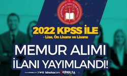 HSK 2022 KPSS İle VHKİ Memur Alımı İlanı - Lise, Ön Lisans ve Lisans