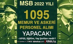 MSB 2022 Yılı 1095 Memur ve Askeri Personel Alımı Yapıyor! KPSS, Yaş ve Eğitim?
