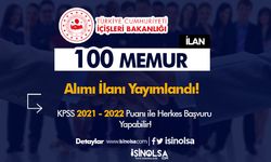 İçişleri Bakanlığı 100 Memur Alımı 2023 ( İl Göç Uzman Yardımcısı ) ( Güncelleme )