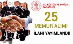 Kültür Bakanlığı 25 Memur Alımı İlanı 2023 ( Stajyer Kontrolör )