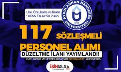 Adnan Menderes Üniversitesi 117 Sözleşmeli Personel Alımı İlanı Güncellendi!
