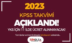 2023 KPSS Başvuru ve Sınav Tarihleri! YKS Ücret ve 50 Sınav Açıklaması!