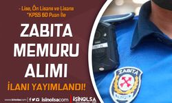 Süleymanpaşa Belediyesi 15 Zabıta Memuru Alımı - Lise, Ön Lisans ve Lisans 60 KPSS İle