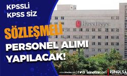Hacettepe Üniversitesi KPSS li KPSS siz Sözleşmeli Personel Alımı İlanı