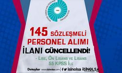 OHÜ 145 Sözleşmeli Personel Alımı - Lise, Ön Lisans ve Lisans - Güncellendi!