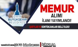 İzmir Büyükşehir Belediyesi Memur Alımı İlanı 2023 Yayımlandı!