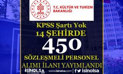 Kültür Bakanlığı 14 Şehirde KPSS siz 450 Sözleşmeli Personel Alımı ( Sanatçı )