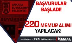 Ankara Büyükşehir Belediyesi 220 Memur Alımı Başvurusu Başladı! İstenen Belgeler?