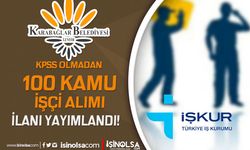 İzmir Karabağlar Belediyesi KPSS siz 100 Kamu İşçi Alımı İŞKUR İlanı!