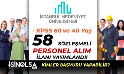 İstanbul Medeniyet Üniversitesi 40 Yaşından Küçük 58 Personel Alımı