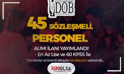 Kültür Bakanlığı DOB 45 Sözleşmeli Personel Alımı - Lise ve Ön Lisans