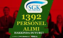 SGK KPSS 2023/6 İle 1392 Personel Alımı Hakkında Duyuru