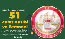 YSK 51 Zabıt Katibi - Personel Sonuçları ve Taban KPSS ?