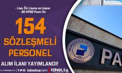 Pamukkale Üniversitesi 154 Sözleşmeli Personel Alımı