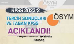 KPSS 2023/2 Tercih Sonuçları ve KPSS Taban Puan Açıklandı