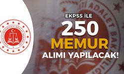 Adalet Bakanlığı EKPSS ile 250 Memur Alımı Yapıyor - Lise, ön Lisans ve Lisans