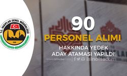 VGM 90 Personel Alımı Hakkında Yedek Aday Duyurusu Yayımladı!