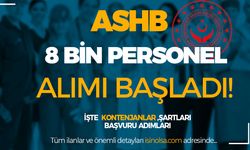 ASHB 2024 Yılı 8 Bin Personel Alımı ( 4/B ) Başvurusu Başladı!