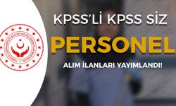 Aile Bakanlığı KPSS'li KPSS'siz 7 Şehir SYDV Personel Alımı Yapıyor!