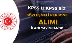 Dışişleri Bakanlığı KPSS li KPSS siz Sözleşmeli Personel Alımı İlanı