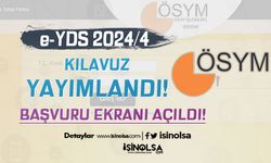ÖSYM: e-YDS 2024/4 (İngilizce) Başvuruları Başladı!