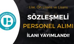 İzmir Bakırçay Üniversitesi Büro, Destek, Teknisyen ve Güvenlik Alımı