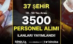 İŞKUR: 37 Şehir Belediye ve Şirketlere 3500 İşçi Personel Alınacak