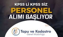 Tapu ve Kadastro ( TKGM ) Yüksek Maaş İle Personel Alımı Başlıyor - KPSS li KPSS siz
