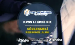 Tapu ve Kadastro KPSS'li PSS siz Personel Alımı İlanı