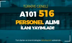 İŞKUR: A101 Türkiye Geneli 516 Personel Alımı İş İlanları 2024 Başvuru