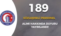 ÇOMÜ 189 Sözleşmeli Personel Alımı Hakkında Duyuru Geldi!