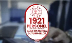 Kültür Bakanlığı 1921 Temizlik, Büro ve Güvenlik Personeli Alımı Hakkında Duyuru!