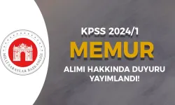 Milli Saraylar İdaresi KPSS 2024/1 İle Memur Alımı Hakkında Duyuru!