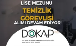 Sanayi Bakanlığı DOKAP Temizlik Personeli Alımı Devam Ediyor!