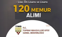 TMO KPSS 2024/1 İle  120 Memur Alımı Sona Eriyor!