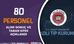 ATK 80 Sözleşmeli Personel Alımı Sonuçları ve Taban KPSS Açıklandı!