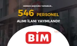 BİM İŞKUR İle 546 Personel Alımı Yapıyor!