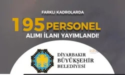 Diyarbakır Büyükşehir Belediyesi ( DBB ) 195 Personel Alımı 17 Meslek Beli Oldu!