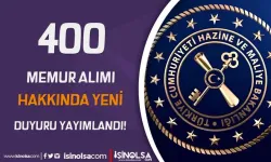 HMB 400 Memur Alımı Hakkında Duyuru! İstenen Belgeler Açıklandı ( Defterdarlık )