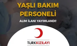 Kızılay Yaşlı Bakım Personeli Alımı İlanı 2024 - Yüksek Maaş İle