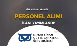 MSGSÜ KPSS siz Lise Mezunu Sözleşmeli Personel Aıyor!