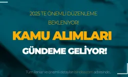 Kamu Alımları Kanunu Gündeme Geliyor: 2025'te Önemli Düzenlemeler Bekleniyor