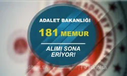 Adalet Bakanlığı 181 Memur Alımı ( 2828 Sayılı Kanun İle)